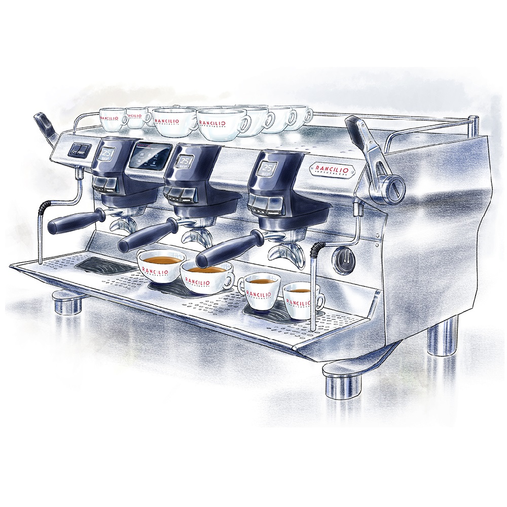 rancilio siebträgermaschine